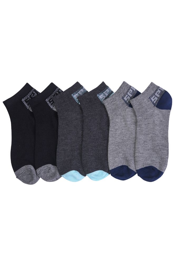 432 Units of Toddlers Spandex Ankle Socks Size 4-6 - Boys Ankle Sock ...