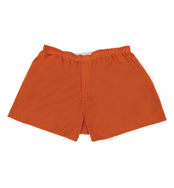 36 Units of Men's 12 Pack Orange Cotton Boxer Shorts, Size Large Mens