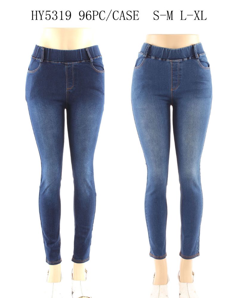 24 Units of Womens Fashion Denim Leggings Womens Leggings at