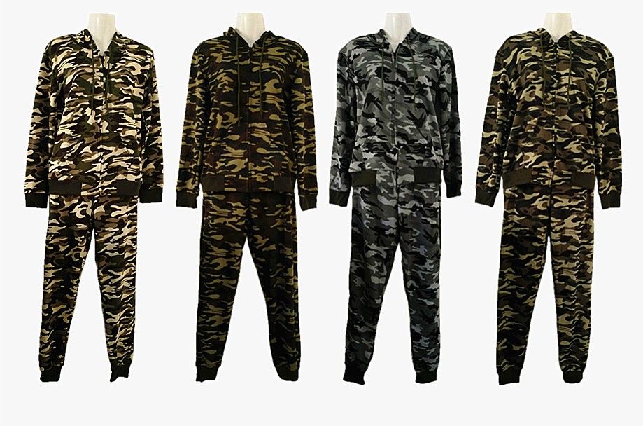 womens camo sweatsuit