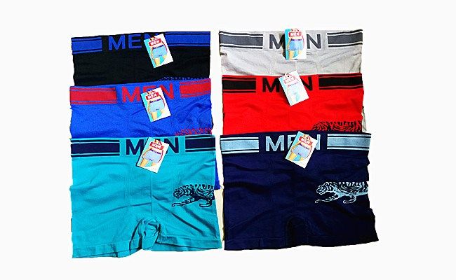 90 Units of Mens Boxer Briefs Mens Stretch - Mens Underwear - at