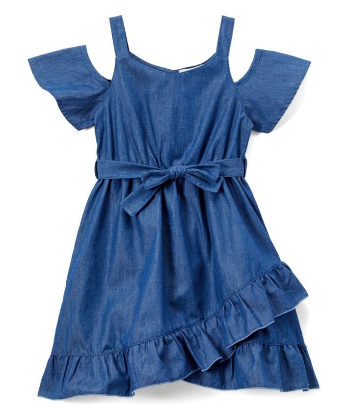 denim dress size 14