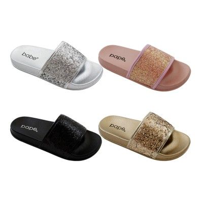 girls glitter sandals