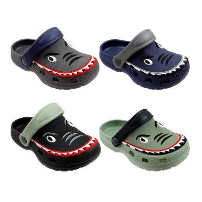 boys shark sandals