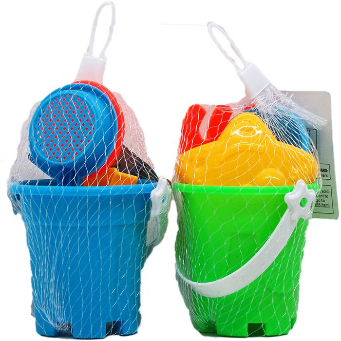 large plastic toy bucket