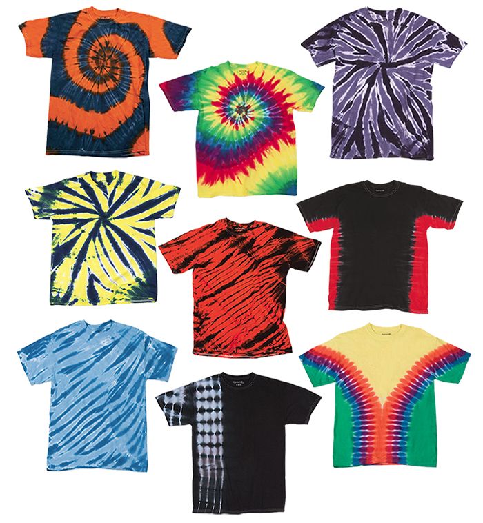 72 Units of TiE-Dye - Youth TiE-Dye T-Shirt Assorted Colors And Sizes ...