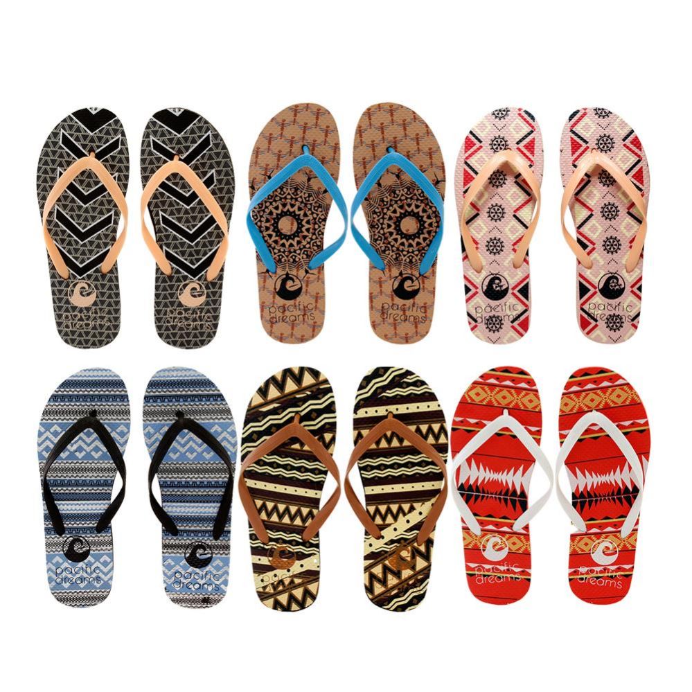 96 Units of Woman's Slim Flip Flop With Sleek Straps - Women's Flip ...