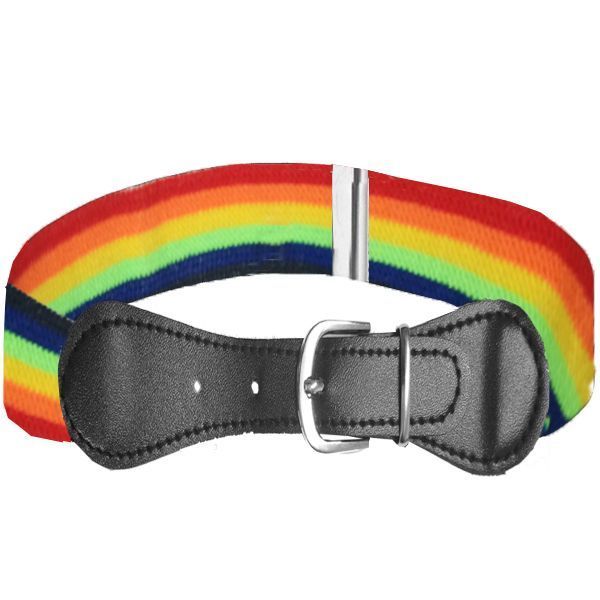 36 Units of Kids Stretchable Rainbow Belt Kid Belts at