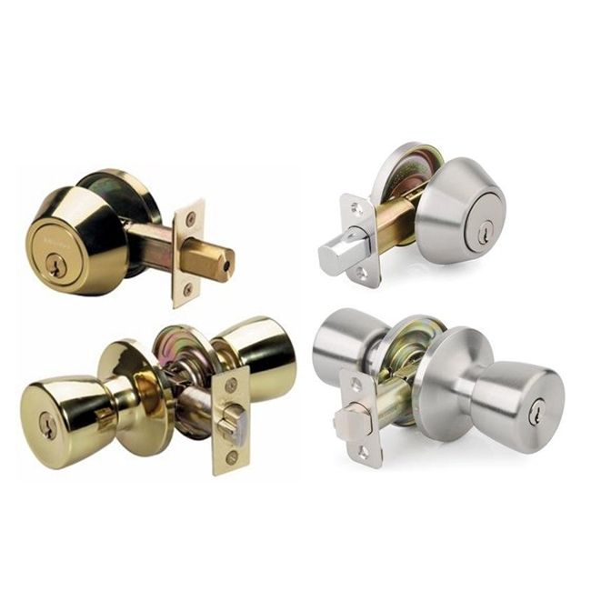 12 Units of Door Entrance Lock And Tubular Lock Set Hardware Products