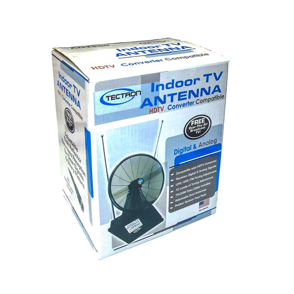20 Units of Indoor Tv Antenna Round Television Antennas & Remote