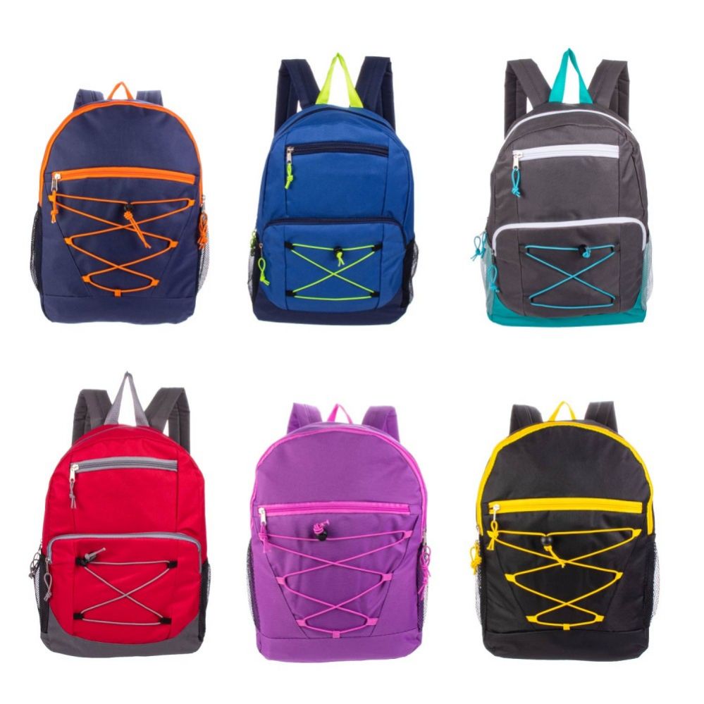 24 Units of 17" Mixed Backpack Assortment In 12 Assorted Styles