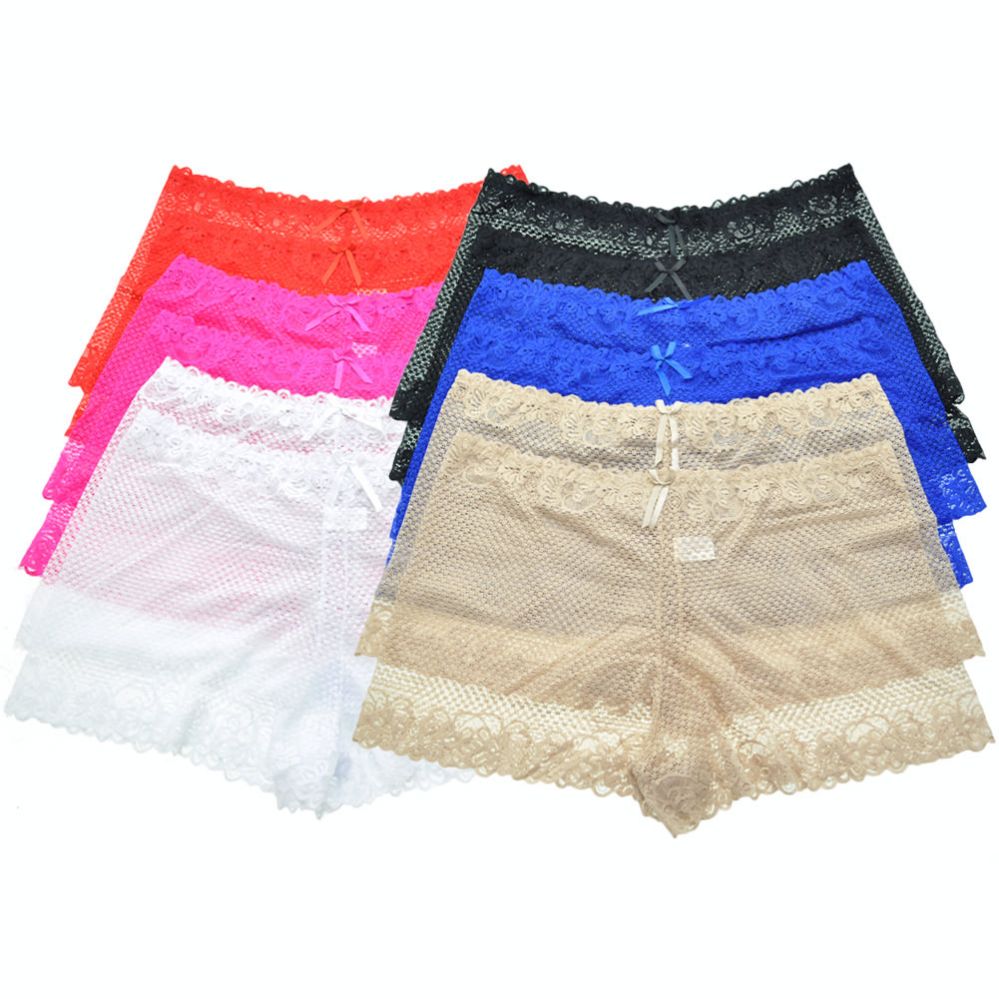 72 Units of Angelina Plus Size Sexy Lace Boxer Briefs 4XLarge (1820