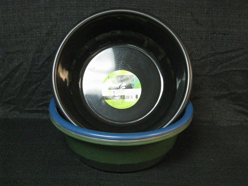 24 Units of Plastic Basin Round Buckets & Basins at