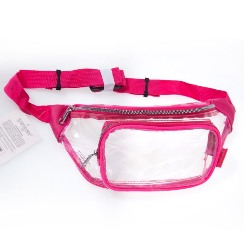 pink fanny pack travel