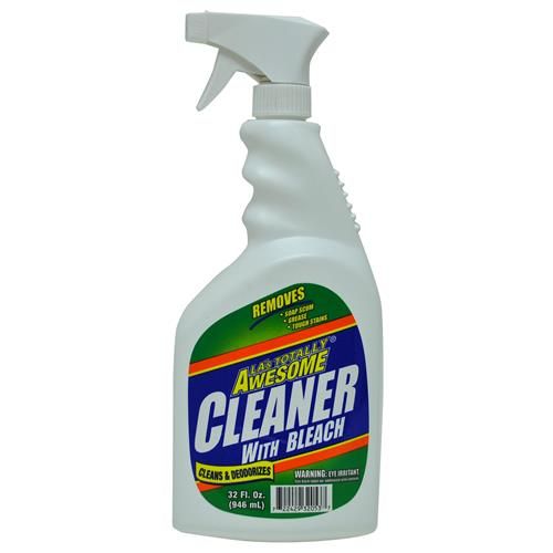 12 Units of Awesome Cleaner With Bleach 32 Ounce Cleaning Supplies