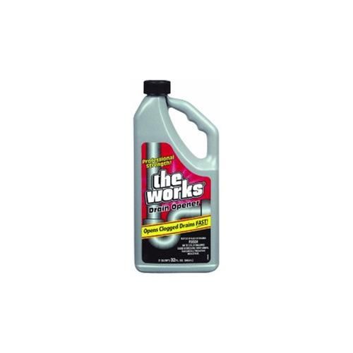 12 Units of The Works Drain Opener Gel 32 Ounce Cleaning Supplies