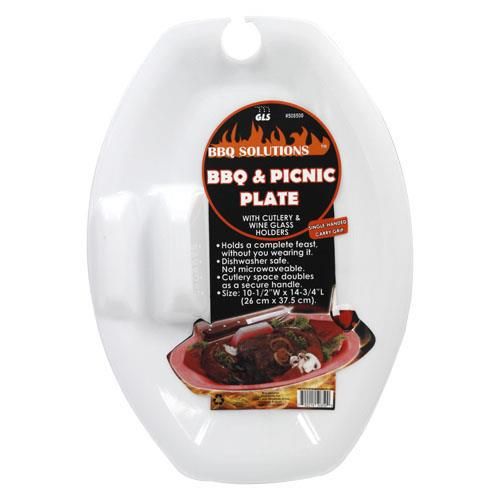 24 Units of Bbq & Picnic Plate Disposable Plates & Bowls at