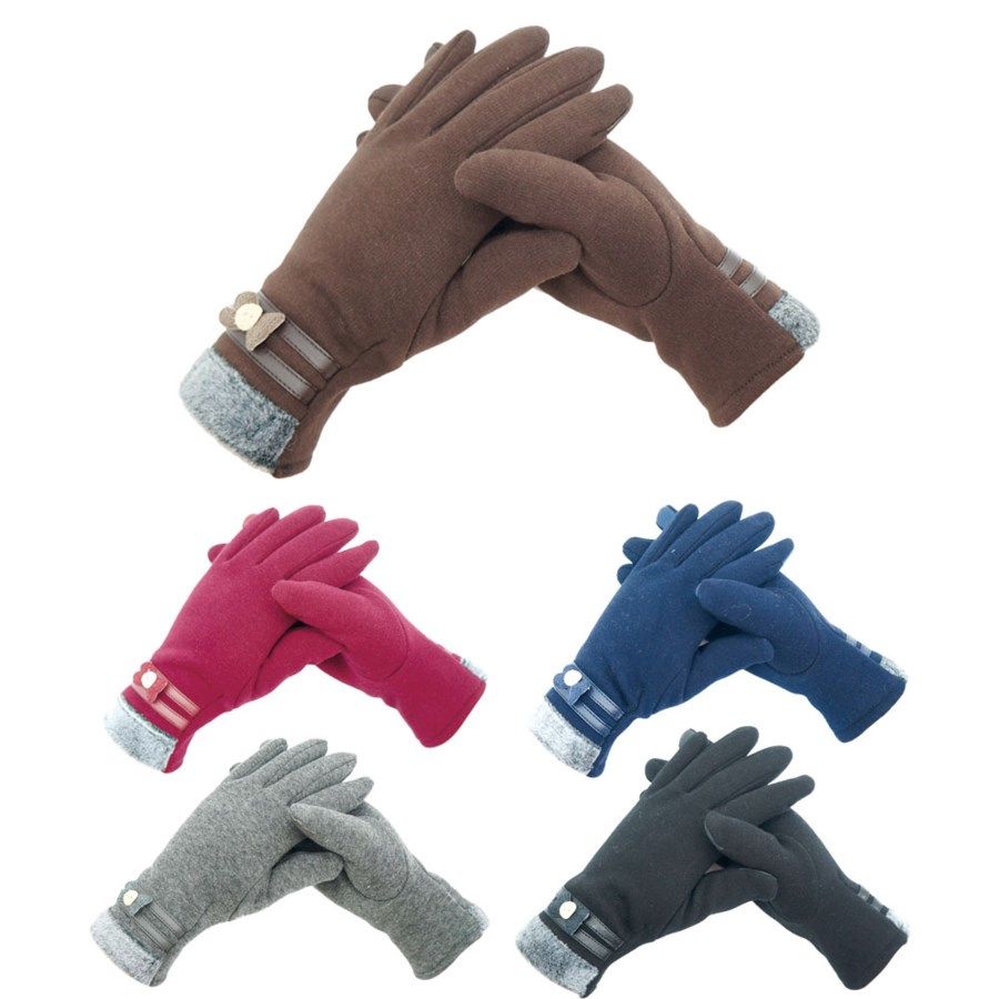 72 Units of Women's Glove Fleece Gloves at