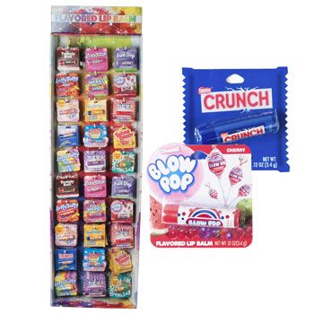 150 Units Of Lip Balm Candy Flavored 150 Count Power Panel Bath And Body At Alltimetrading Com