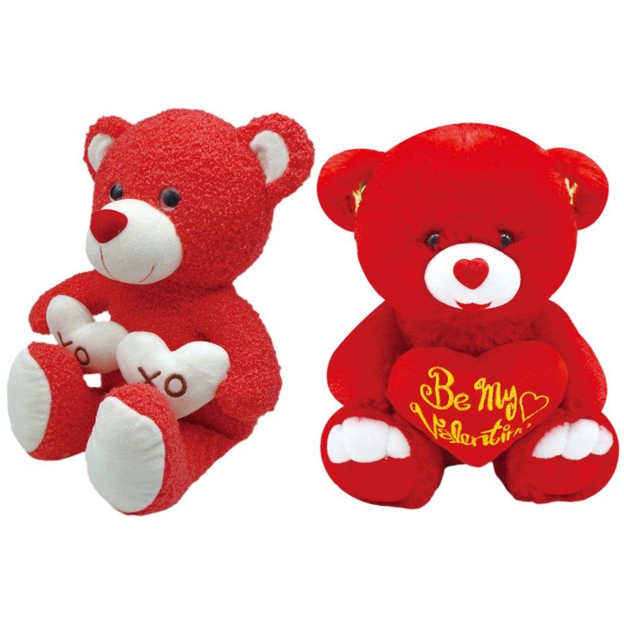 plush valentine bear