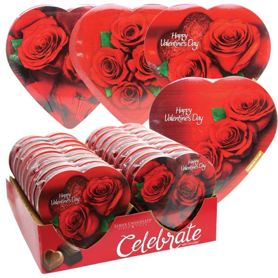 18 Units of Chocolate Roses Valentine - Valentine Decorations - at