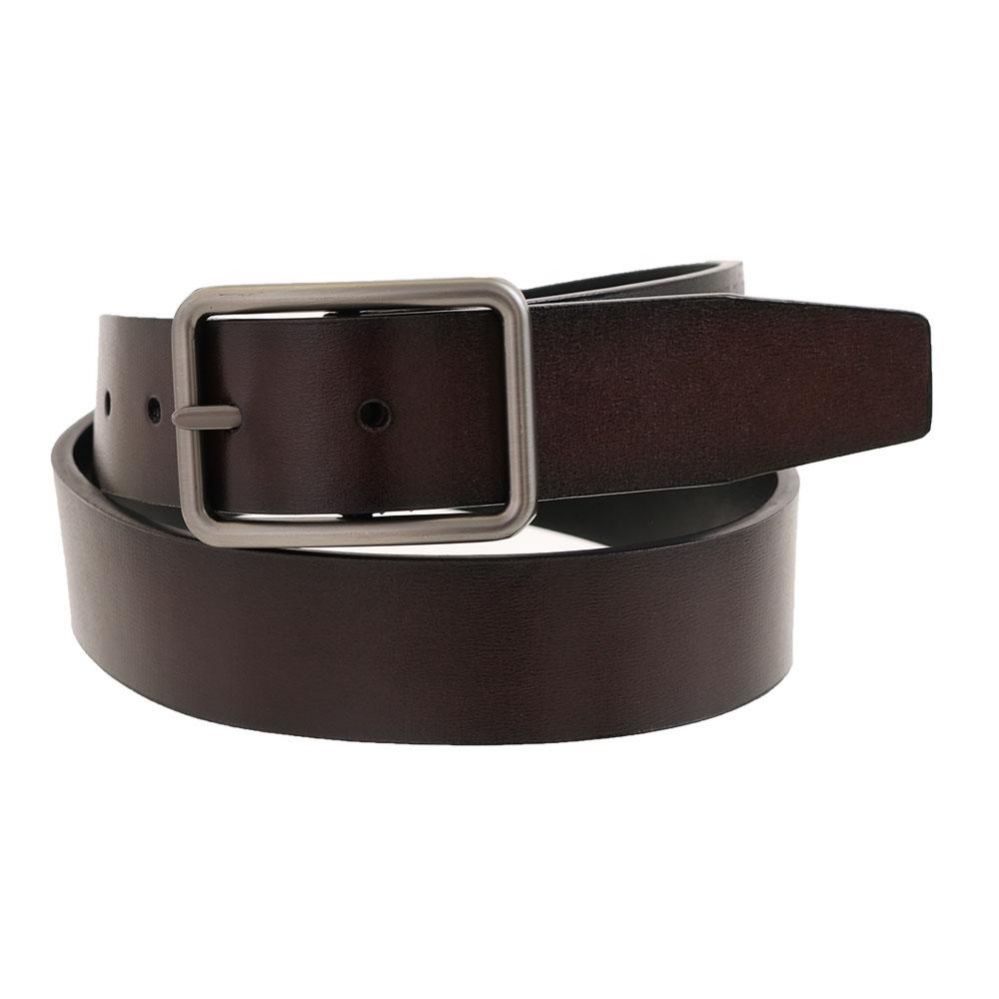 36 Units of Mens Casual Dress Reversible Belt In Brown Mens Belts