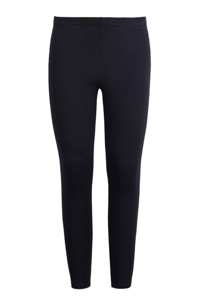 48 Units of Sofra Girls Cotton Leggings In Black Girls Leggings at