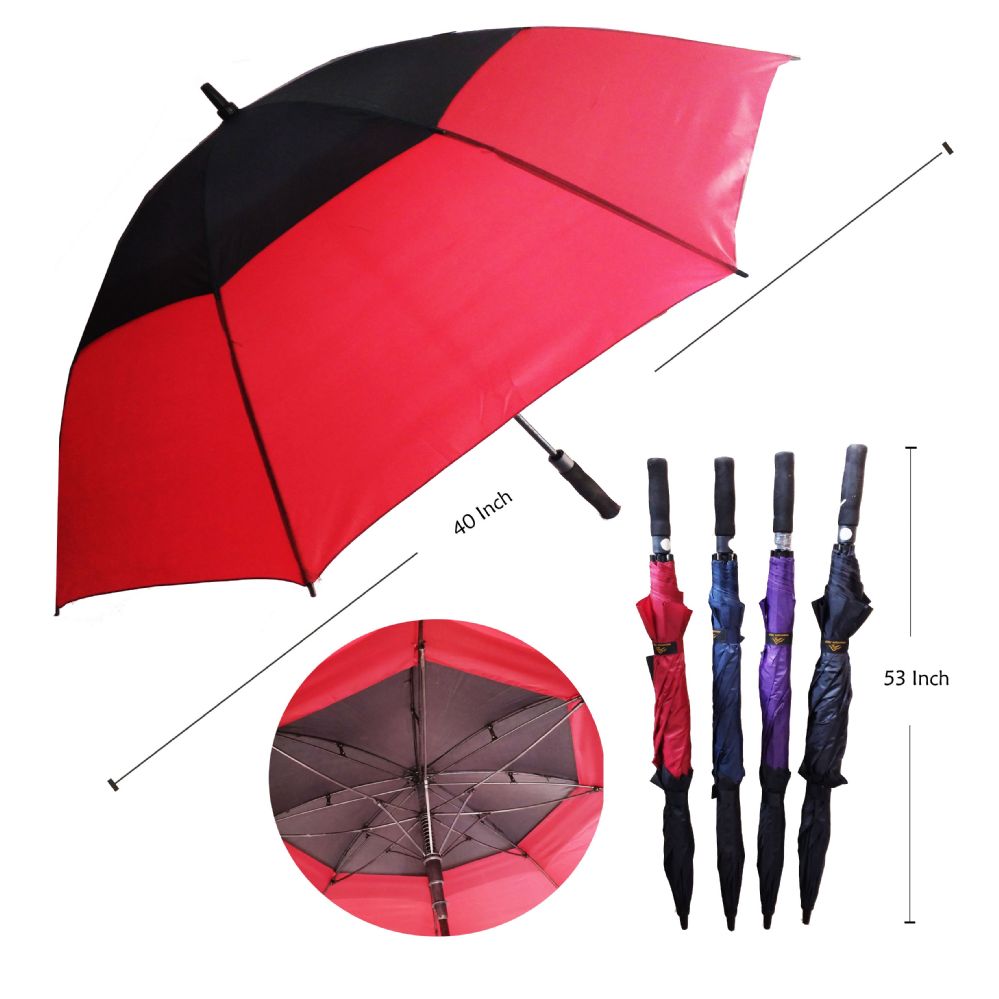 36 Units of 75cm Double Wind Proof Umbrella Umbrellas & Rain Gear