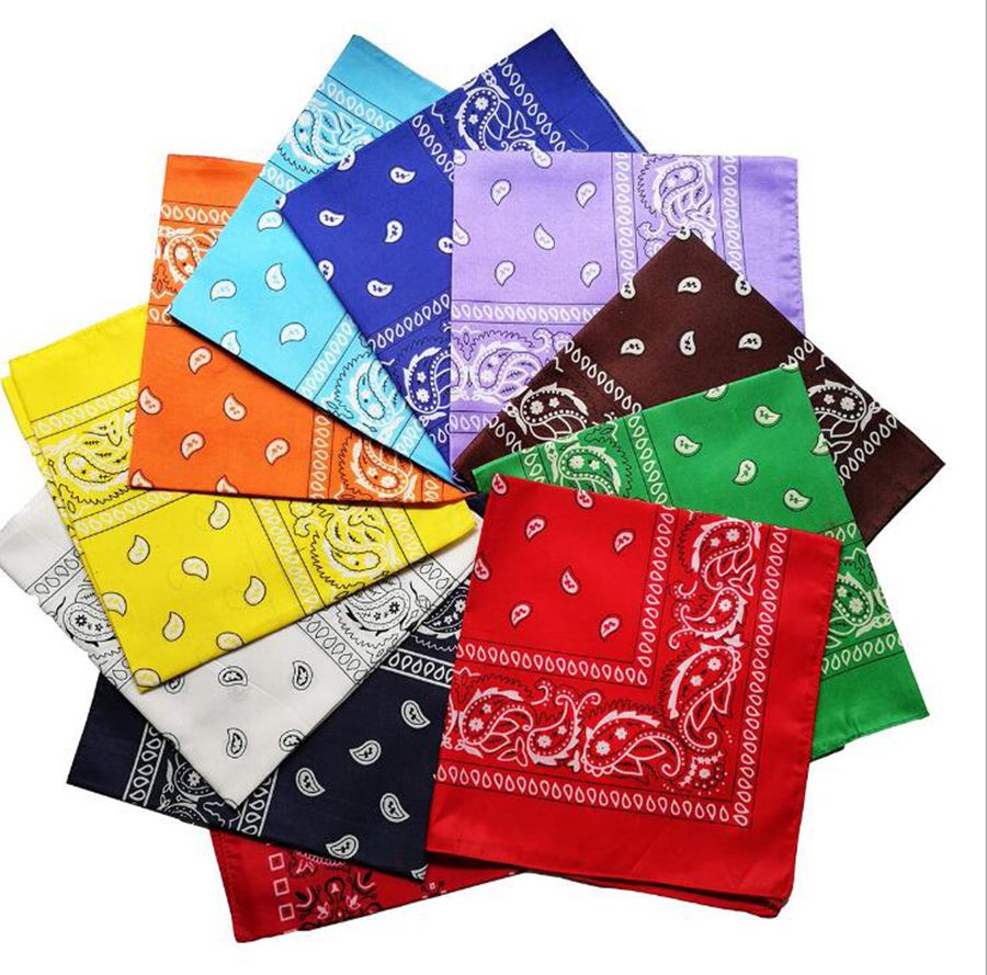 3600 Units of Assorted Cotton Paisley Bandana Mixed Prints, Mixed Colors Bulk Bandannas