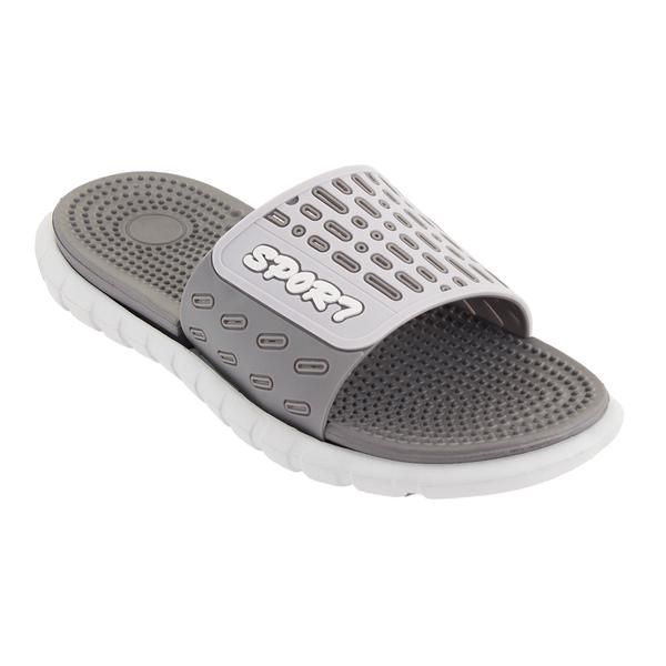 36 Units of Mens Shower Flip Flip In Gray Men's Flip Flops and