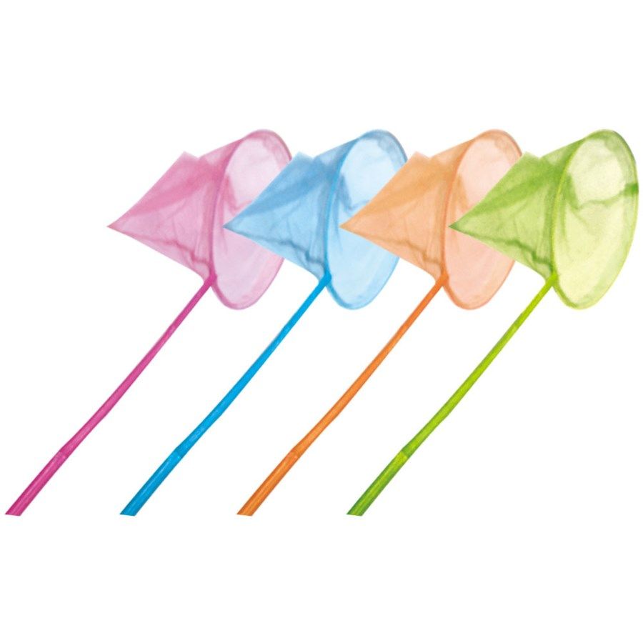 48 Units of Butterfly Net Assorted Colors Summer Toys at