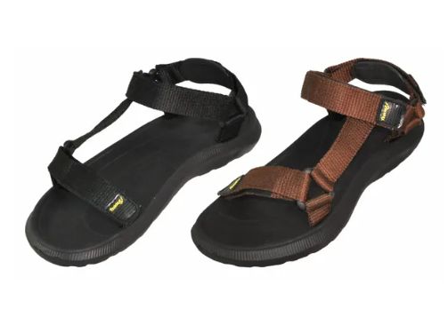 mens flip flops with velcro fastening