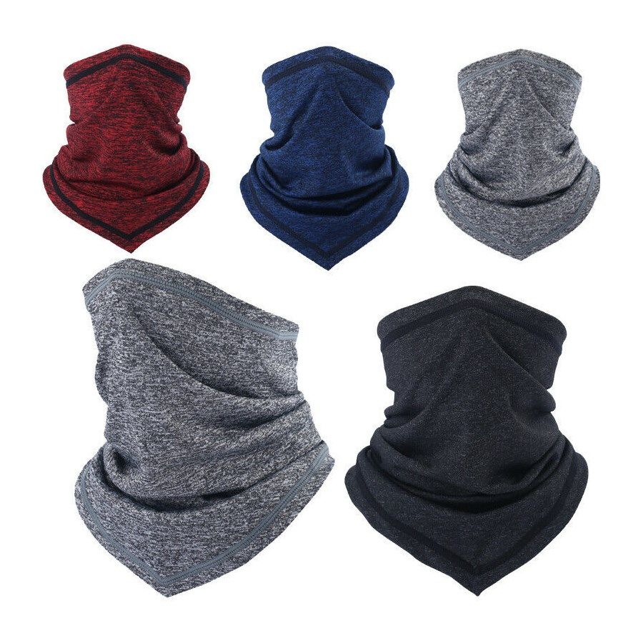 24 Units of Men's Neck Gaiter Assorted Colors PPE Mask at