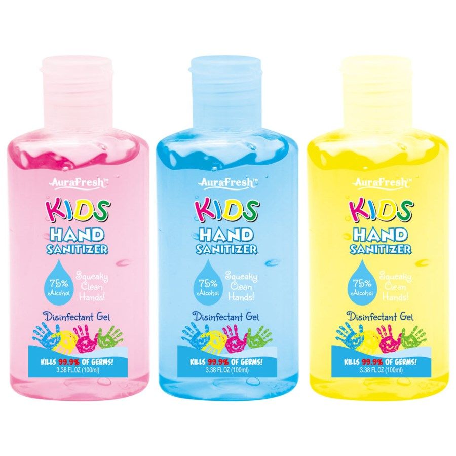 48 Units of 2pk Kids Hand Sanitizer Aloe 2oz PPE Sanitizer at