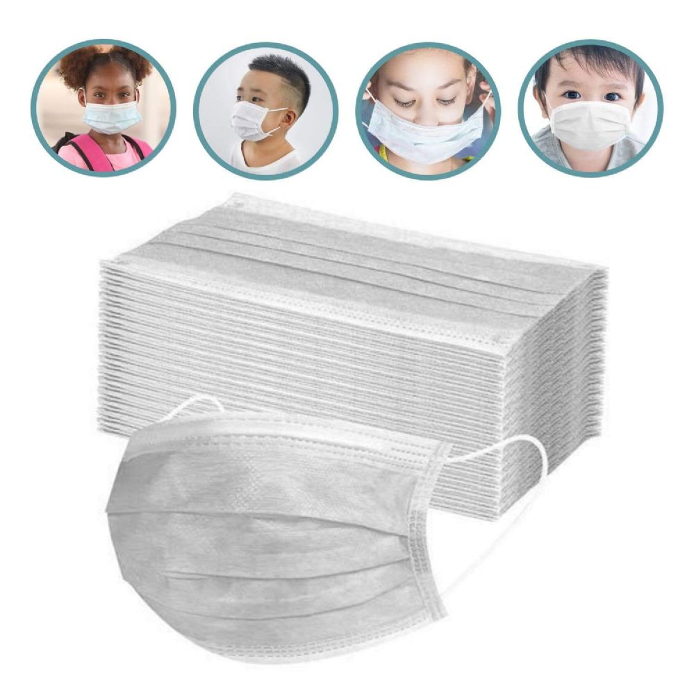 50 Units of Children's 3 Ply Disposable Protection Masks Face Mask