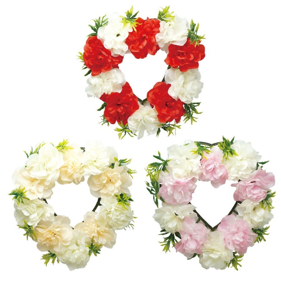24 Units of Flower Wall Decoration Artificial Flowers at