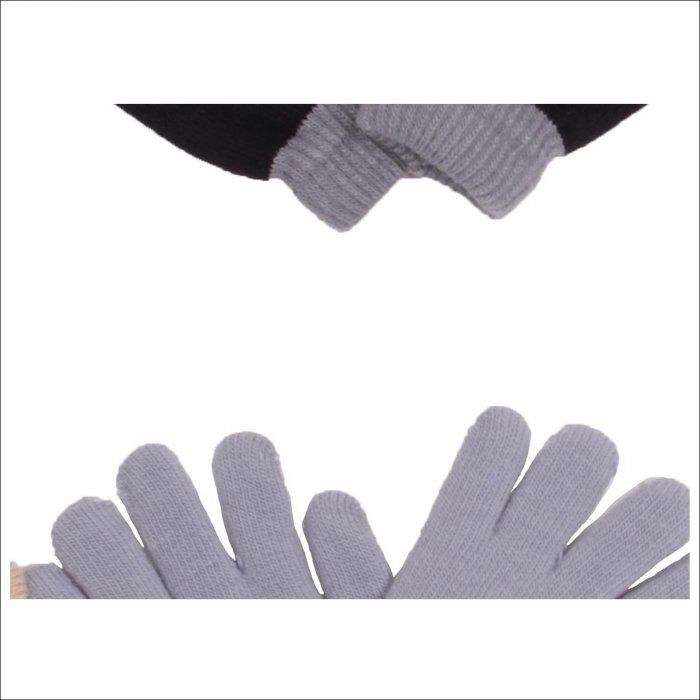 120 Units of Gloves Warm Knitted Magic Full Fingers Gloves Kids