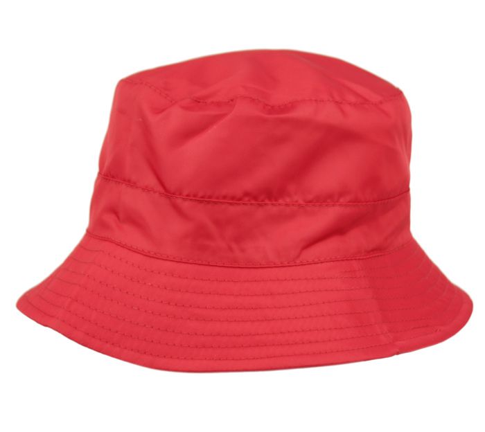 12 Units of Ladies Waterproof Packable Rain Bucket Hat With Zipper