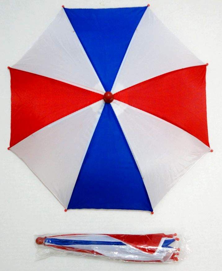36 Units of Red White Blue Umbrella Hat Baseball Caps & Snap Backs