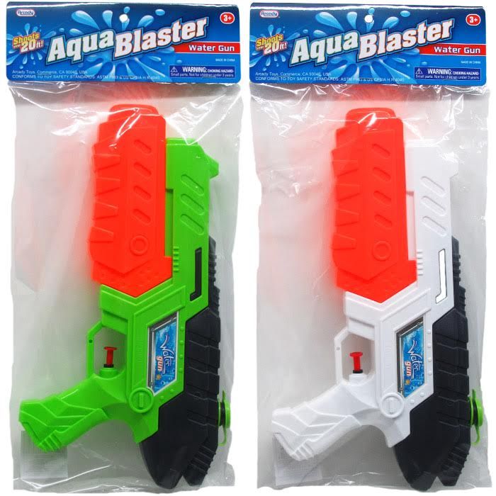 24 Units of Water Gun With Pump Action In Pvc Bag Water Guns at