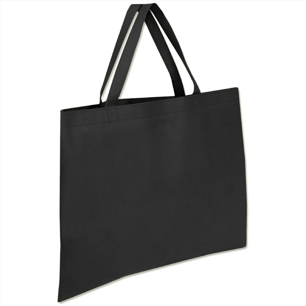 100 Units of 19 x 15 Large Tote Bag BLACK - Tote Bags & Slings - at ...