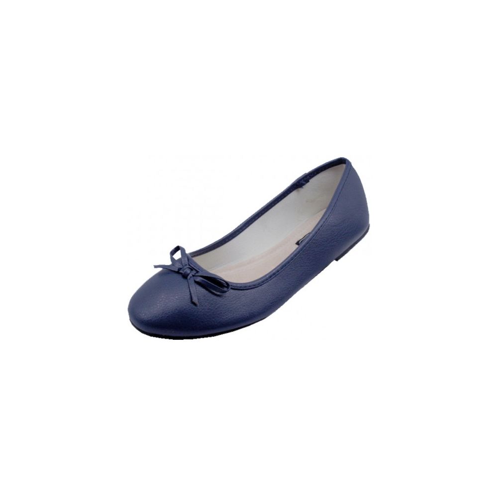 navy blue lace ballet flats