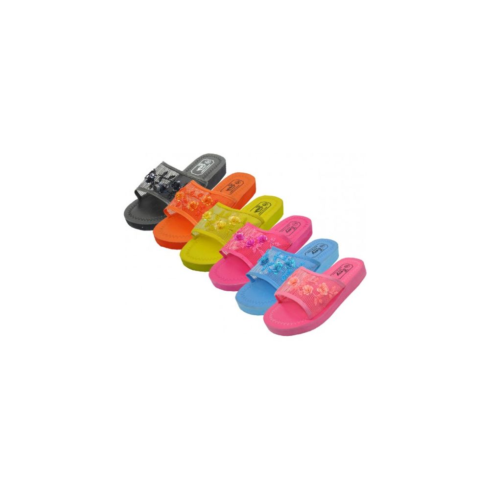 open toe chinese slippers