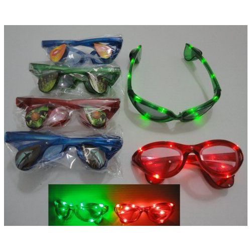 240 Units of Light Up GlasseSAssorted Prints Novelty & Party
