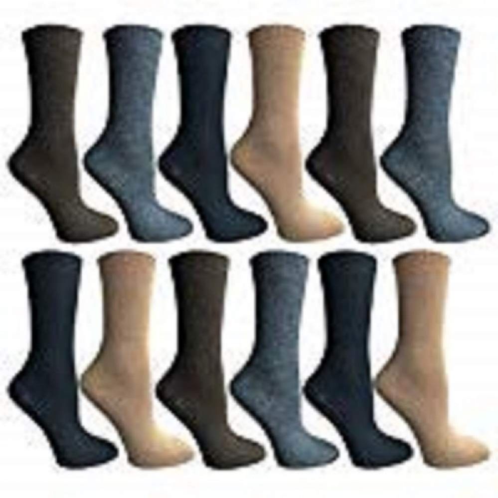60 Units of Socksnbulk Womens Womens Cuff Bobby Socks Size 911
