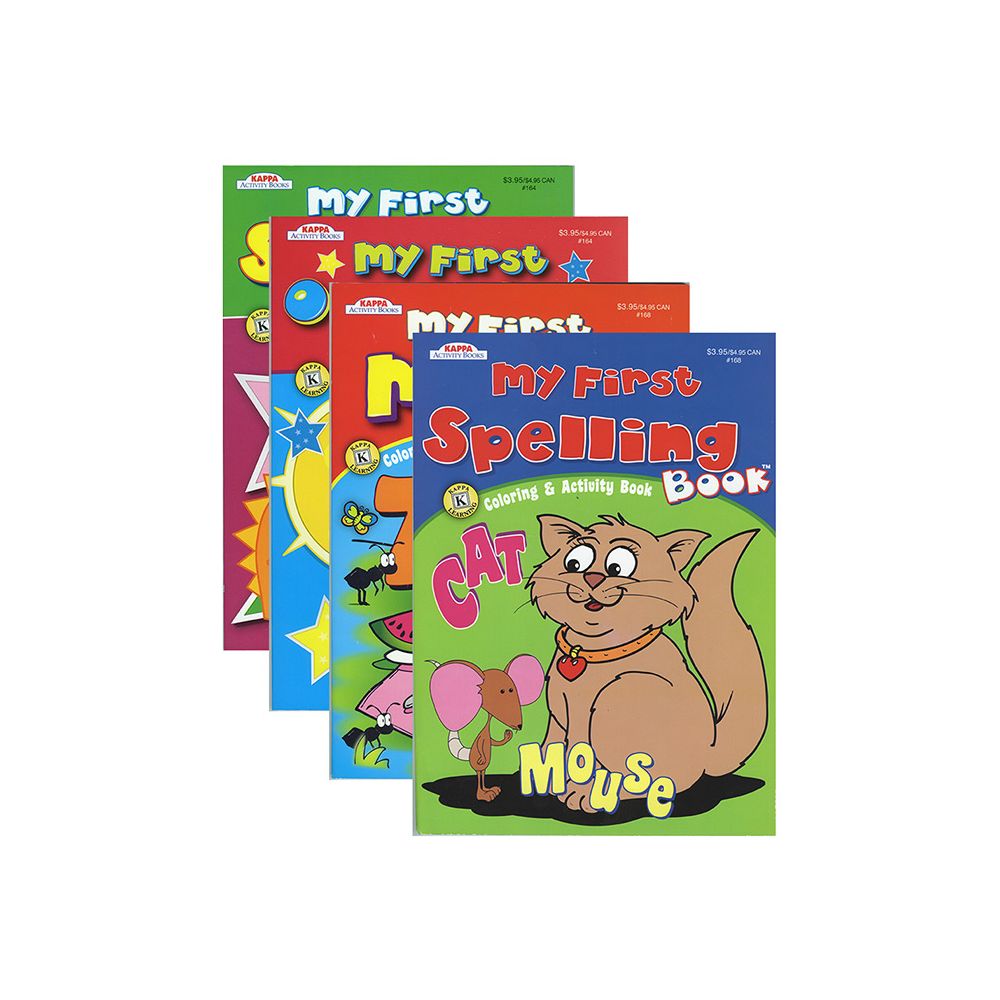 48 Units of Kappa Assorted My First Series Activity Book - Coloring ...