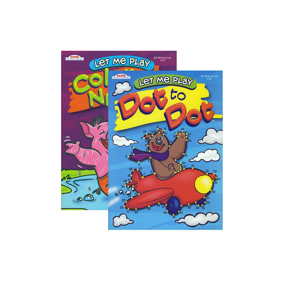 48 Units of KAPPA Let Me Play Activity Book - Coloring Books - at ...