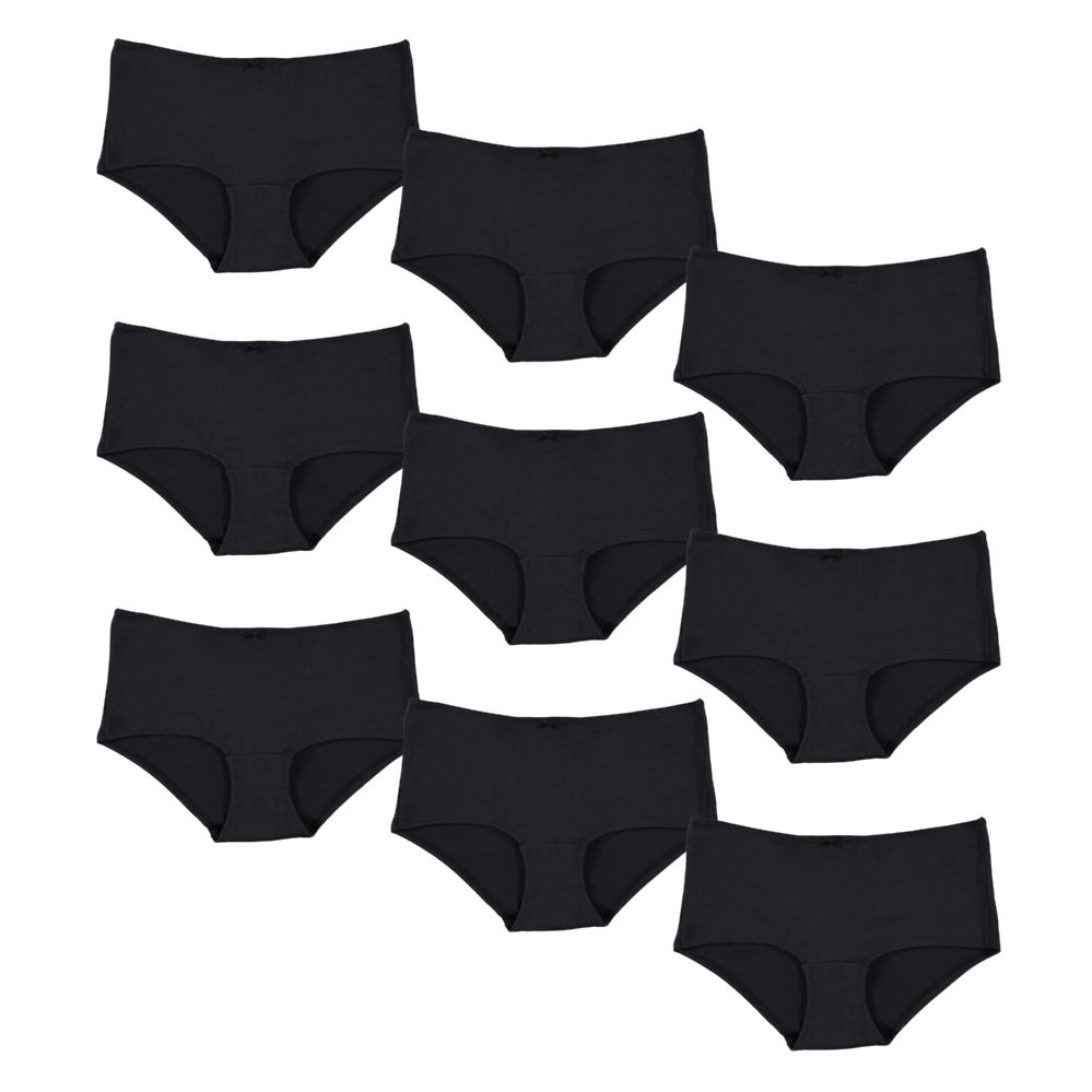 540 Units of Yacht & Smith Womens Cotton Lycra Underwear Black Panty ...