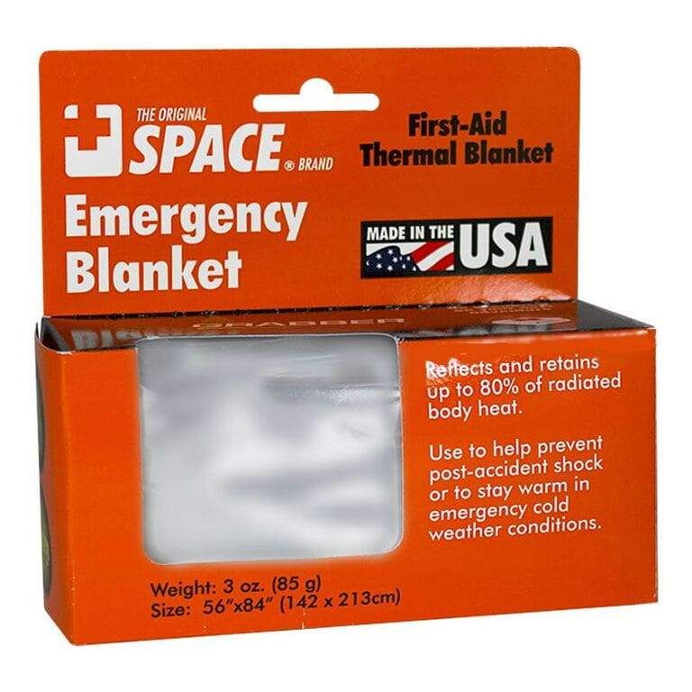 108 Units of Emergency Blanket Space Brand Emergency Blanket 56 inch x 84 inch First Aid and