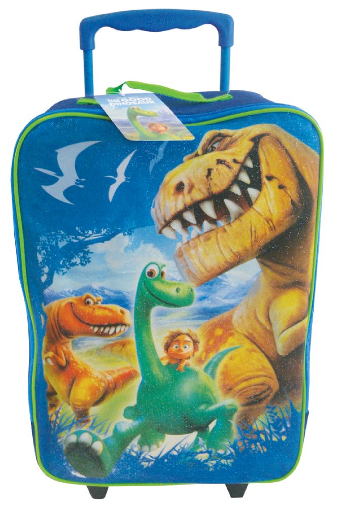 4 Units of Disney Rolling Luggage 16""good Dino Bags Of